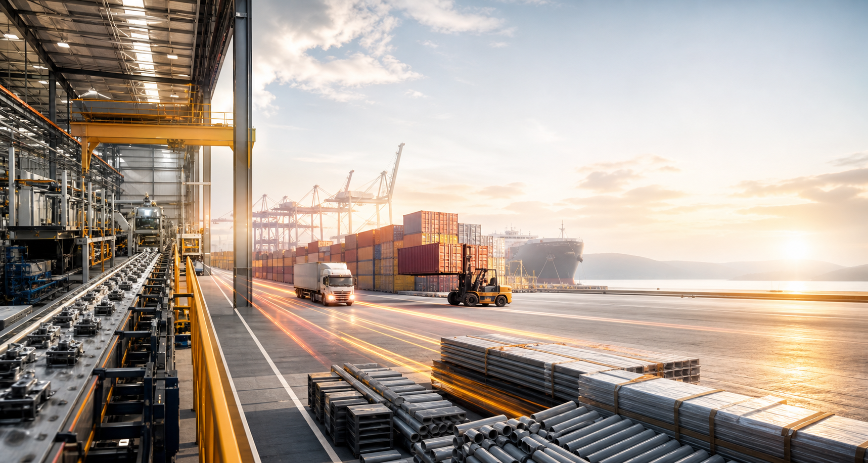 Industrial logistics and supply chain
